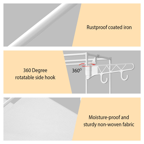 4-Tier Closet Organizer Shelf | Space-Saving Storage Rack